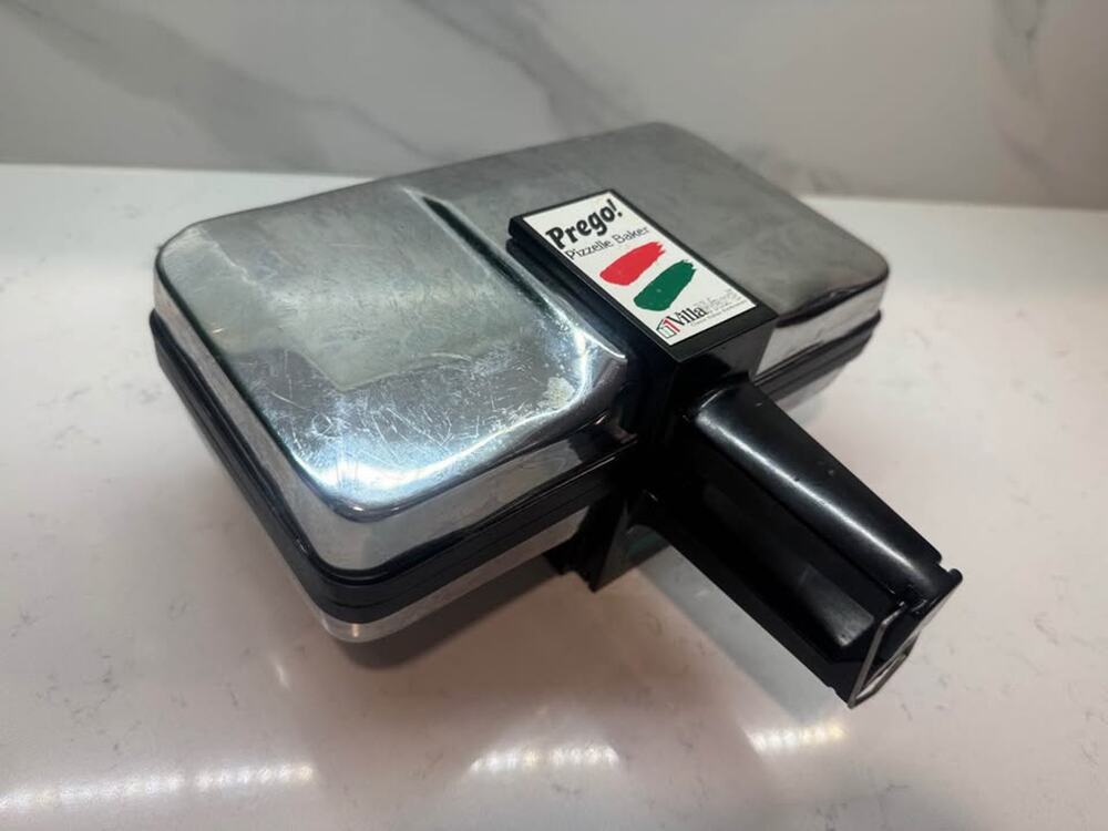 VillaWare Prego Pizzelle Baker Italian Wafer Crisp Cookie (Model 3600-NS)